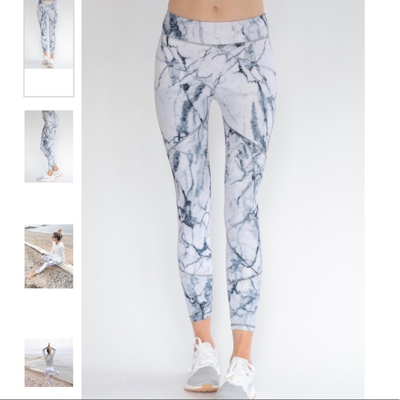 Recovery Wear Clothing Pants - Recovery Wear The Chris Marble Leggings M